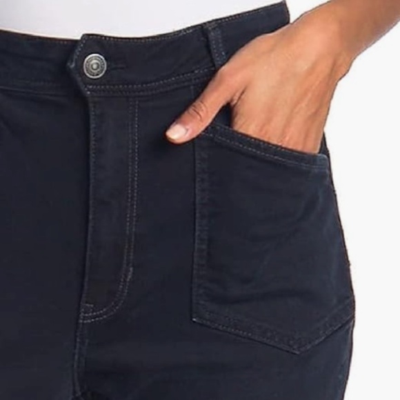 Free People We The Free Ivy Mid Rise Skinny Jeans - Dark Blue - Size 26 - Picture 3 of 15